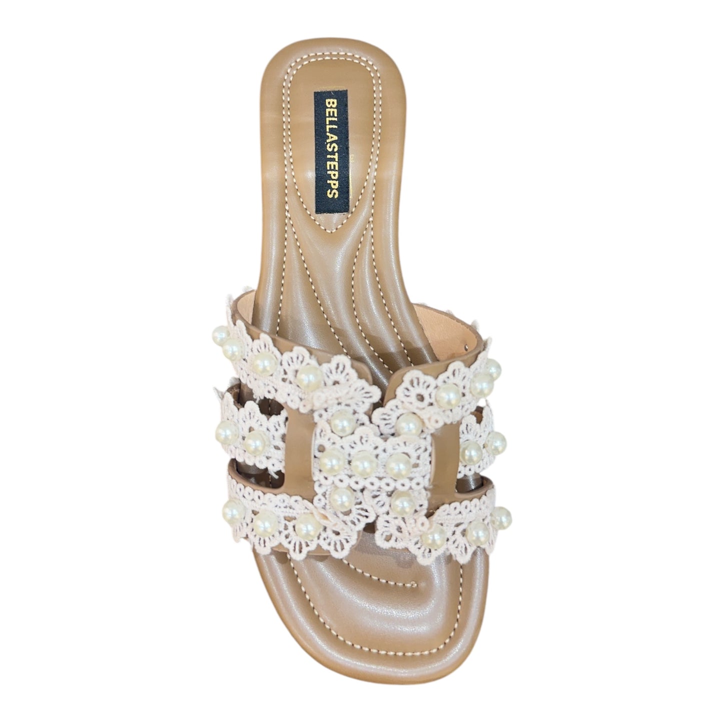 Pearl Lace Bliss Flats