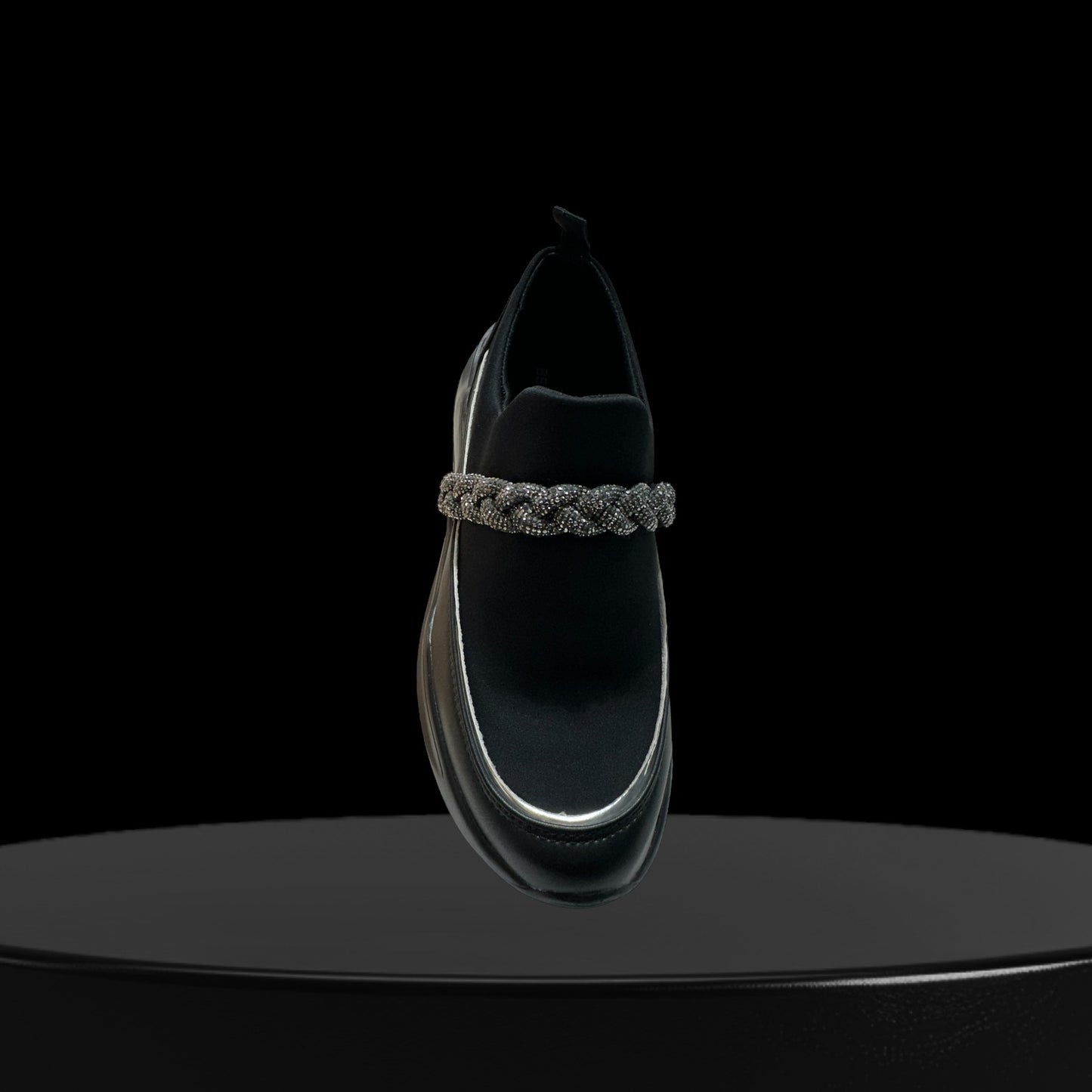 Crystal Chain Kick Sneaker