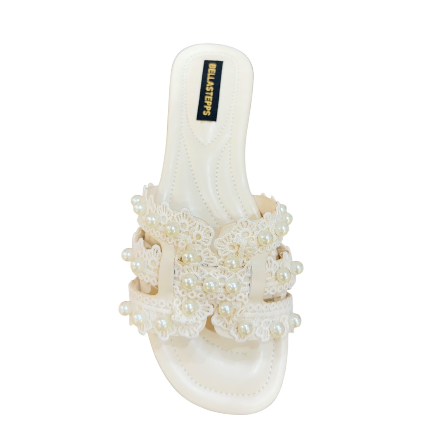 Pearl Lace Bliss Flats