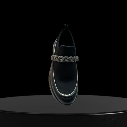 Crystal Chain Kick Sneaker