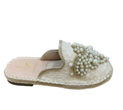 Bejeweled Slip-On Mule