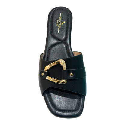 Elegant Edge Square-Toe Slides